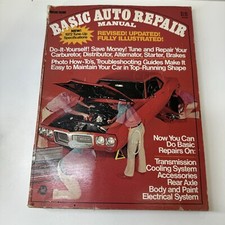 Motor Trend Basic Auto Repair Manual Petersen #02398 1972 Vintage picture