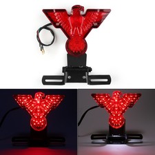 Red LED Warbird Tail Brake Light Replacement For Chopper Softail Sportster picture