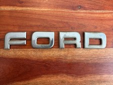 OEM 1987-1996 Ford F150 F250 F350 Tailgate Trim Panel Letter Emblem Reflector picture