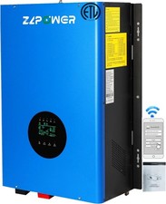 8KW 48V Solar Inverter Hybird 110V/220V Split Phase 200A Controller Peak 24KW picture