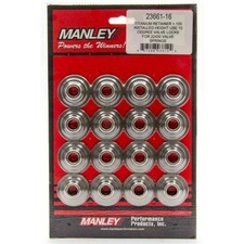 Manley 23649-16, Valve Spring Retainer 10 Degree 1.625 in Set of 16 Titanium picture
