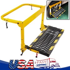Adjustable Folding Heavy Duty Wheel Step Tire Step For Truck Upgraded US Stock picture
