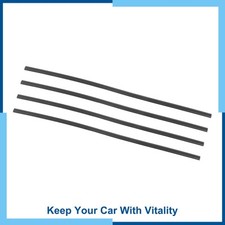 Universal Pack(4) 18inch Car Windshield Wiper Blades Refills Insert Strips Black picture
