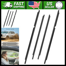 Toyota Land Cruiser Lexus LX470 Window Molding Trim Seal 4 Pcs picture