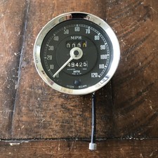 Nice Working 1965 To 1967 MGB Smiths Speedometer SN6144/02 1020 MGB Overdrive picture