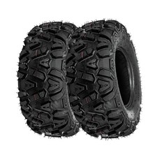 Set 2 Forerunner Knight 24x9-11 ATV Tires 6Ply 24x9x11 UTV Tires All Terrain picture