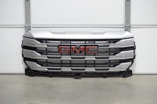 2022-2025 GMC Sierra 1500 SLE Front Grill Grille Fascia Trim Silver Original OEM picture