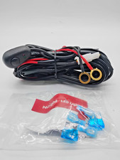 Nilight 16AWG LED Light Bar Wiring Harness Kit 12V 40A Relay 2 Leads Universal picture