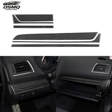 6Pcs Real Carbon Fiber Interior Dashboard Cover For Subaru Outback Legacy 15-17 picture