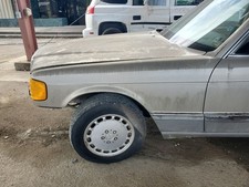 1986 1991 Mercedes 420 SEL OEM Smoke Silver Left Fender Needs Paints picture