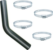 TERLIGSK Gasoline Fuel Filler Neck Hose, 1.5 inches, 45-degree, Reinforced, picture