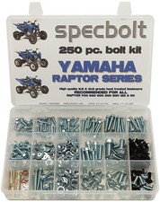 250pc Bolt Kit Yamaha Raptor 350 600 660 700 picture