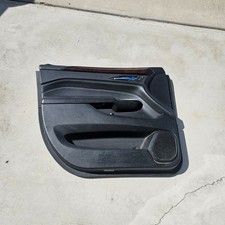2010 - 2016 Cadillac SRX Front Left LH Drivers Door Card Trim Panel Black OEM picture