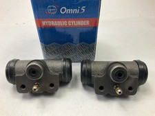 (2) Omni5 PWC16535 Rear Drum Brake Wheel Cylinder For 1954-1955 Jeep Willys picture