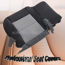 For 2003-2009 2010 2011 Ford Ranger Driver Bottom Cloth Seat Cover Black/Gray picture