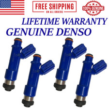 NEW x4 OEM DENSO Fuel Injectors 2005, 2006 Toyota Corolla 1.6L I4 #23250-21040 picture