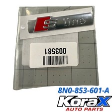 2002-2026 AUDI A3/A4/A5/A6/A7/Q3/Q5/Q7/Q8 FENDER EMBLEM NEW OEM 8N0-853-601-A picture