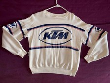 KTM Racing Sweater LS M sweatshirt vtg Italy motocross 80s moto-x ahrma picture