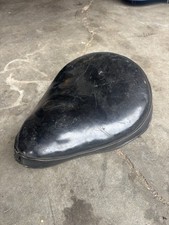 Vintage Copper Solo Seat Bates Cobra Harley Panhead Shovelhead Knucklehead picture