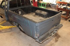 86-93 Nissan Pickup D21 4 Cylinder Gray Rear Pick Up Bed Fits Regular Cab picture
