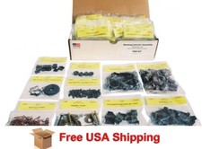 Fits 1971-72 Pontiac GTO Concourse AMK Master Body Bolt Kit 539 pcs  picture