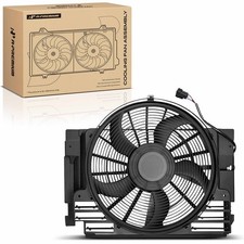 A-Premium Cooling Fan Assembly w/ Shroud & Control Module for BMW E53 X5 00-06 picture