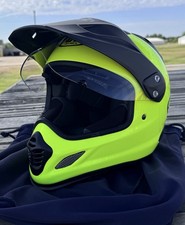 Arai XD4. Size Medium. Fluorescent Yellow. Extremely clean. PERFECT CONDITION picture