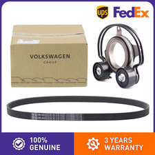 06N903133A Belt Tensioner + 06L903137 Serpentine Belt For Audi VW Porsche 2.0 T picture