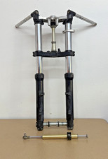 2000 2001 KAWASAKI NINJA ZX9R FRONT FORKS SUSPENSION STRAIGHT W/ STABALIZER picture
