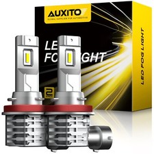 AUXITO LED Fog Light Bulb H8 H16 H11 Fog Light Bulb White 6500K High Power Lamps picture