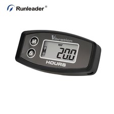Digital Vibration Activated Hour Meter For Maintenance Garden Tractor Generator picture