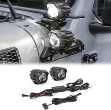 OMU High Low Beam A-Pillar Ditch LED Light For Jeep Wrangler Gladiator Ford ATV picture