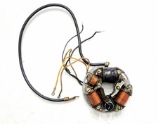VINTAGE OEM PIAGGIO VESPA STATOR PLATE ASSEMBLY 125 Allstate? UNTESTED  - READ picture