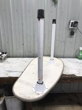 94 Silverton 310 Express Boat table top and support post poles picture