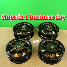 x4 MAD CROSS Grace JDM Wheels 12inch (Bronze Clear) Acty Carry Sambar Kei Truck picture