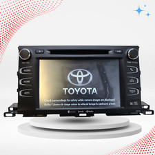 Genuine Toyota Highlander 2014-19 Receiver Navigation CD Radio 86100-0E272 GRD C picture
