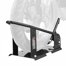 VEVOR Motorcycle Removable Wheel Tire Chock Nest Cradle Adjustable Universal picture