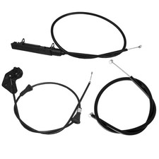 TOPAZ 3PCS Hood Release Cable 51238208442 for BMW E46 99-05 picture