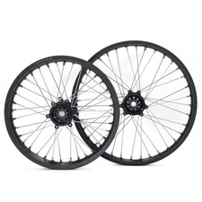 Spoked Front Rear Wheels 21-18 Rims Hubs for Sur-Ron Ultra Bee UB Electric Bike picture