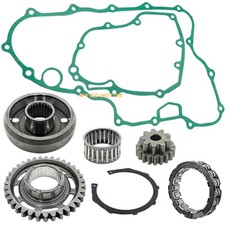 One Way Starter Clutch W/Gear Bearing Cover Gasket Kit for Honda TRX450ER TRX450 picture