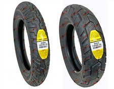 Dunlop D404 100/90-19 130/90-16 Front Rear Tire Set Motorcycle Tires picture