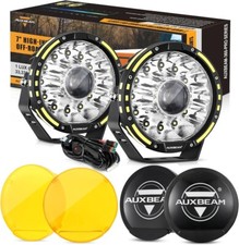 AUXBEAM 7 inch 360-PRO  LED Work Light Bar Combo Fog Lamp Offroad Driving+Covers picture
