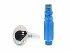 Jabsco 31911-0000 Marine Flush Mount Stainless Steel Water Hose Deck Fitting ... picture