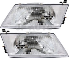 For 1995-1999 Nissan Sentra 200SX Headlight Halogen Set Pair picture