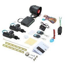 Shkalacar NEW Car Alarm System with 2 Door Remote Central Locking Kit Shock... picture