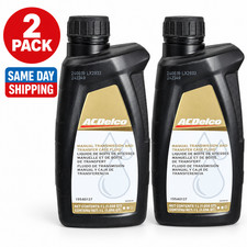2 Genuine GM ACDelco 75W-90 ManualTrans/TransferCase Fluid 1Qt 19540137 picture