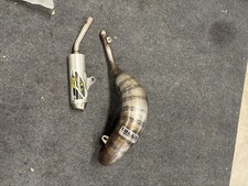 2002-2007 Suzuki Rm125 Bills Cone Pipe With Silencer picture