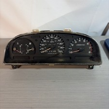 94-97 Nissan D21 Hardbody Manual Trans Speedometer Tach Gauge Cluster 297K picture