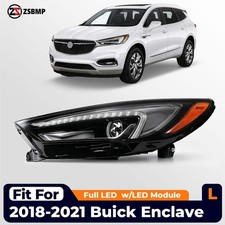 For 2018 19 20 2021 Buick Enclave Full LED Headlight With LED Module Left Driver picture