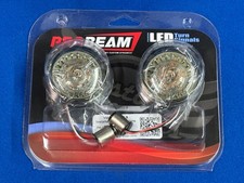 custom dynamics probeam Amber W/ Halo Front turn signals 1157 HARLEY DAVIDSON picture